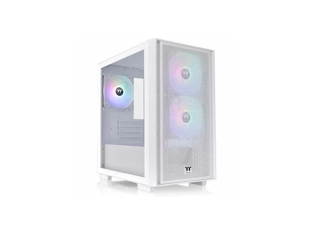 Thermaltake Versa H16 TG ARGB Snow Micro Tower Chassis CA-1Y8-00S6WN-01