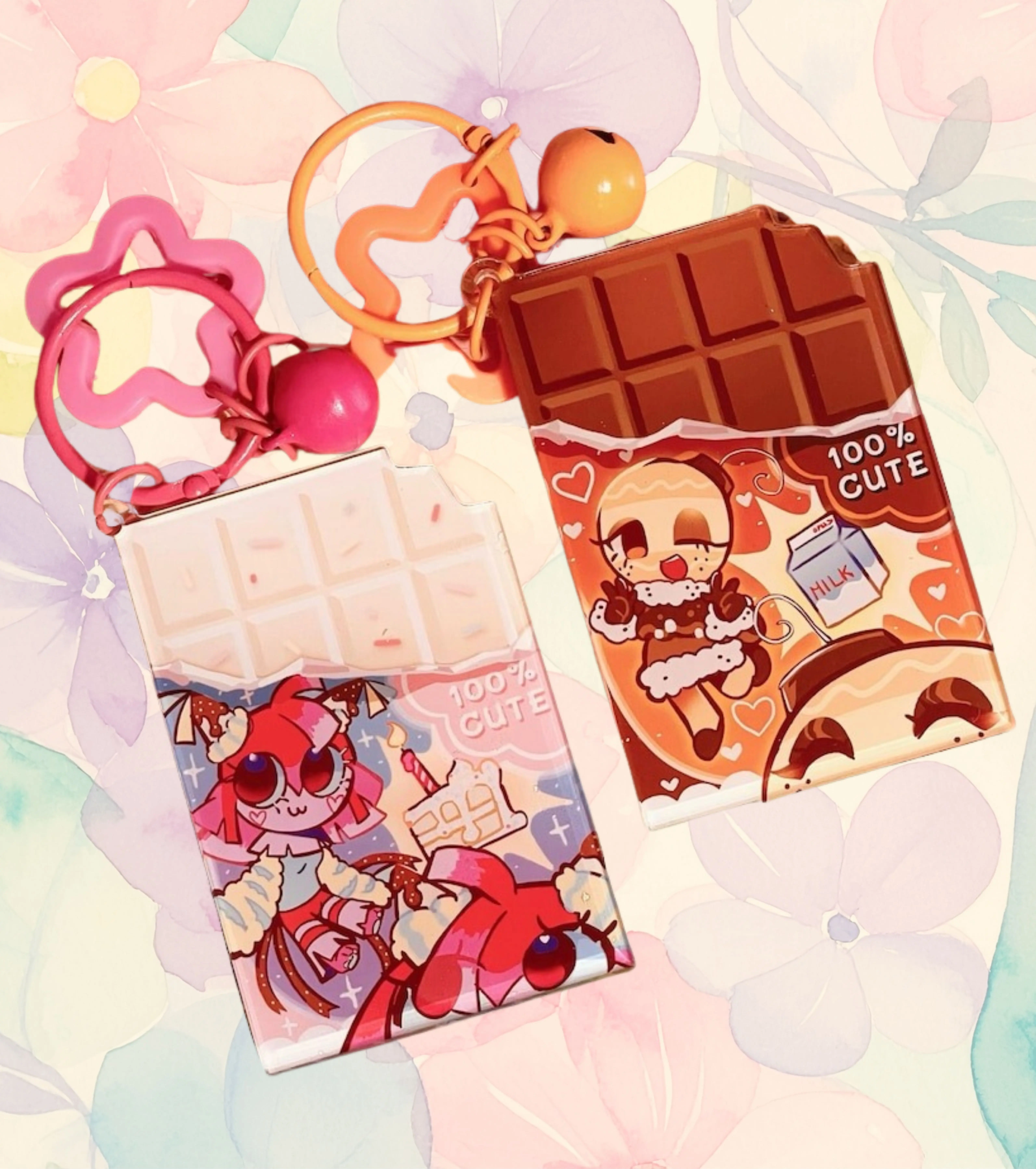 Dandy's World Keychains - Yatta & Bobette Chocolate Candy