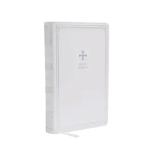 NRSV Catholic Edition  , White Leathersoft (Comfort Print, Holy , Complete Catholic , NRSV CE): Holy  - Hardcover