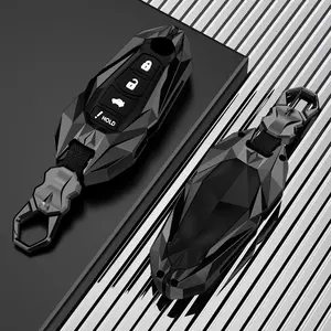 Mazda Car Key Cover 4 Button Shell Fit for 2009-2019 Mazda 3 6 CX-5 CX-7 CX-9 MX-5 Miata Toyota Yaris iA Scion iA Vehicle Accessory