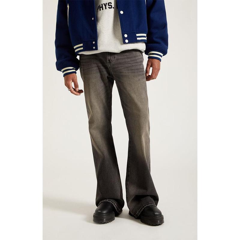 Pacsun Men's Jordan Baggy Bootcut Jeans Washed Black