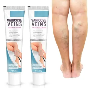 Varicose Veins Treatment for Legs, 2 Count Varicose Veins Treatment Cream - Improves Blood Circulation, Reduces Varicose Veins and Heaviness