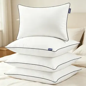 Luxury Hotel Cloud Pillow – Waterproof & Stain-Resistant, Ultra Soft Cooling Bed Pillow for Deep Sleep luxurious bedding