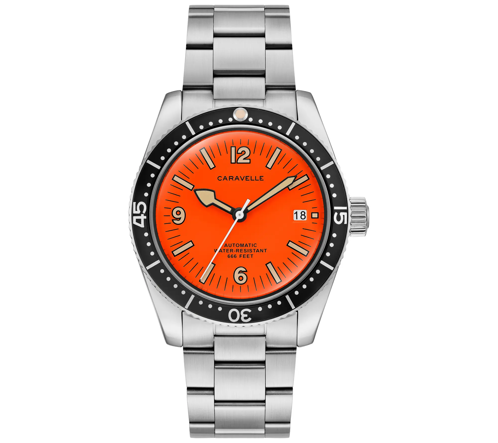 Caravelle x Kevin O'Leary by Bulova Orange Sea Hunter Watch Caravelle x Kevin O'Leary by Bulova Orange Sea Hunter Watch