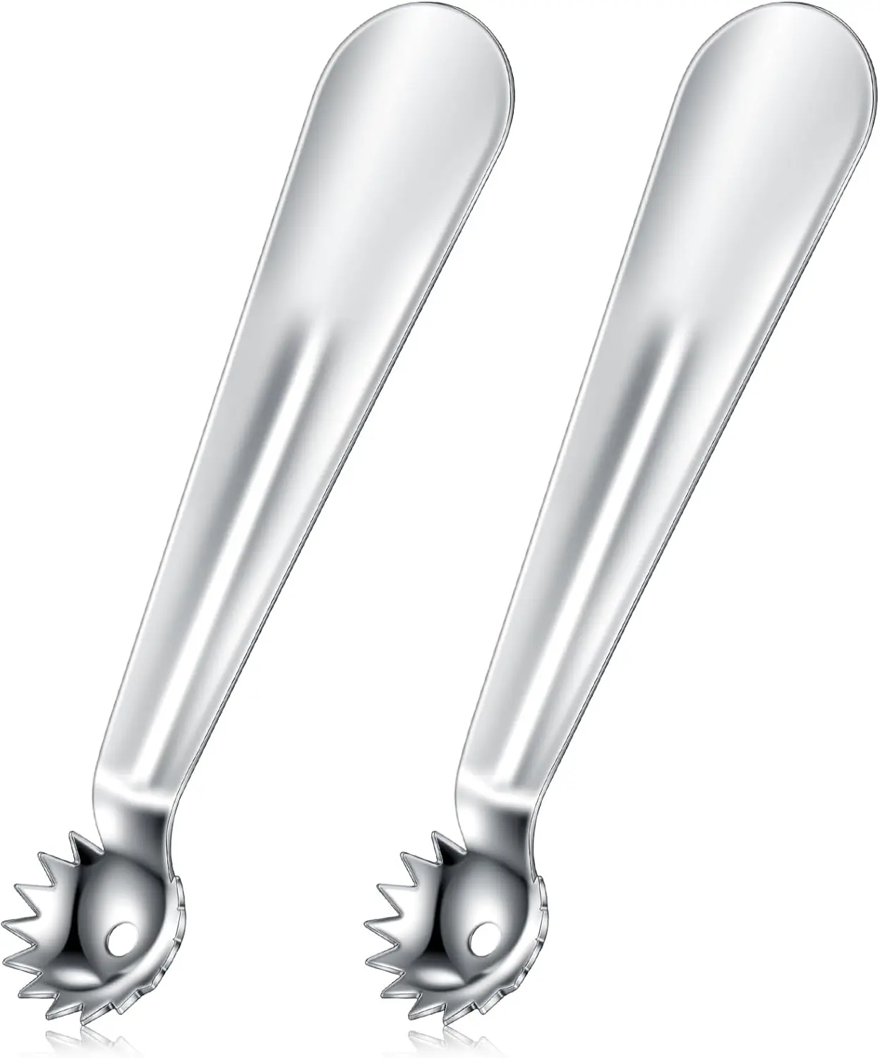2 count Tomato Stem Corer Strawberry Baller Stainless Steel Strawberry Huller Tool Fruit Vegetable Stem Remover