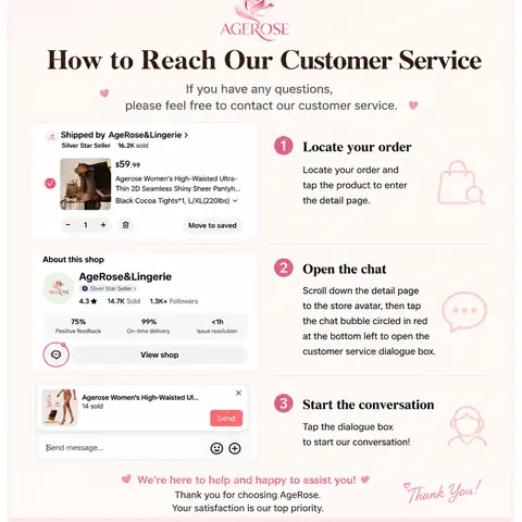 AgeRose women's clothing customer service contact - inquiries about women's clothing and accessories for all seasons