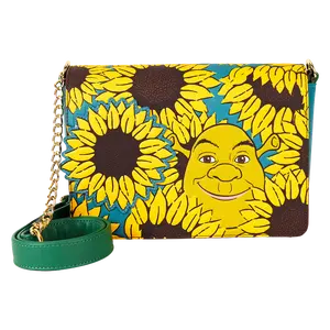 Shrek & Donkey Sunflower Field Crossbody Bag