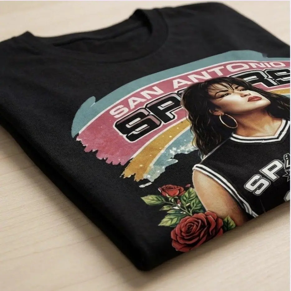 Selena Quintanilla T-Shirt , Singer Mexico Graphic Tee, Gift For Basketball Fan, Gift for Unisex Tee, Full Size, Full Color.