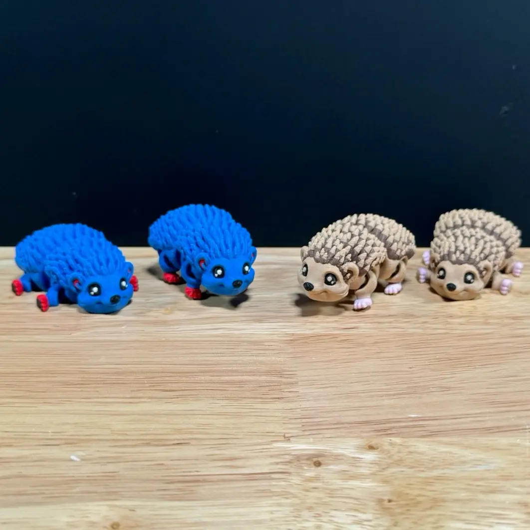 3D Printed Hedgehog Desk Buddy