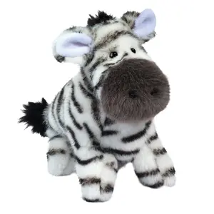 Douglas Debra the Zebra Plush Muzzle Collection