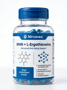 NMN12000 & L-Ergothioneine for Women | Anti-Aging & Wrinkle Defense