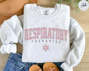 Respiratory Therapist Short-Sleeve T-SHIRT Or Sweatshirt, Respiratory Therapy Shirt, Respiratory Therapist Gift for Respiratory Therapist Sweater, RT Shirt