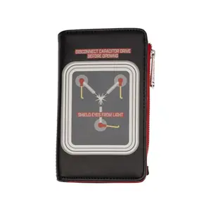 Loungefly Universal Studios Back To The Future Flux Capacitor Card Holder Wallet