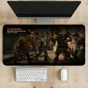 Mob of the Dead Loading Screen Mouse Pad, COD Inspired Gaming Deskmat, Non-slip Rubber Base Pad, Perfect for Call of Duty Zombies Fans and Gaming Spaces