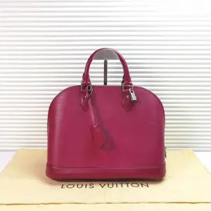 Pre-owned Epi Crossbody Bags Louis Vuitton Alma PM Handbag