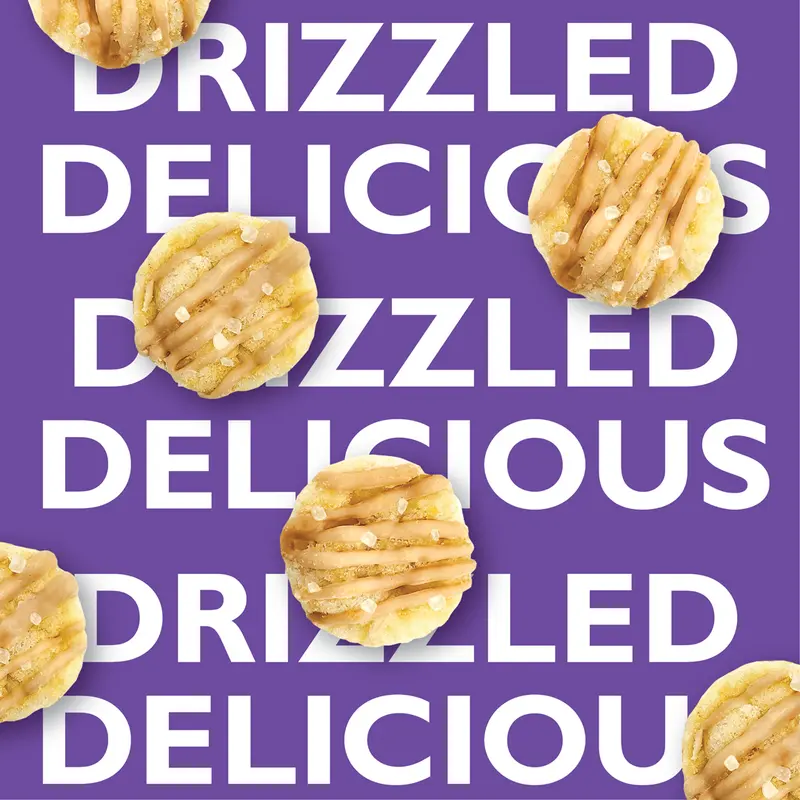 6 Pack - Drizzilicious Salted Caramel Mini Rice Cakes 4 oz
