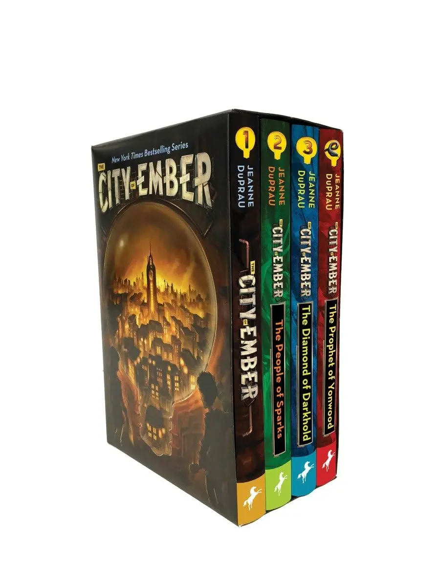 The City of Ember Complete Boxed Set: The City of Ember; The People of Sparks; The Diamond of Darkhold; The Prophet of Yonwood -- Jeanne DuPrau - Boxed Set