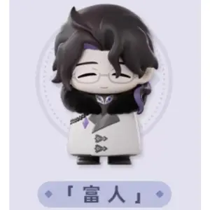 Genuine Genshin Impact Fatui Harbingers Series Blind Box Kawaii Ornaments Mystery Box Decor Toy Anime Figure Collection Kid Gift