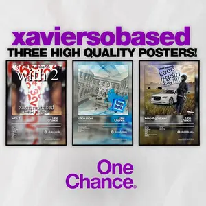 Xaviersobased Poster 3 Pack - Album Wall Cover Art - Underground -  Minimal Arts - Music Lover Gift - 1c33 - OneChance - 130 #56