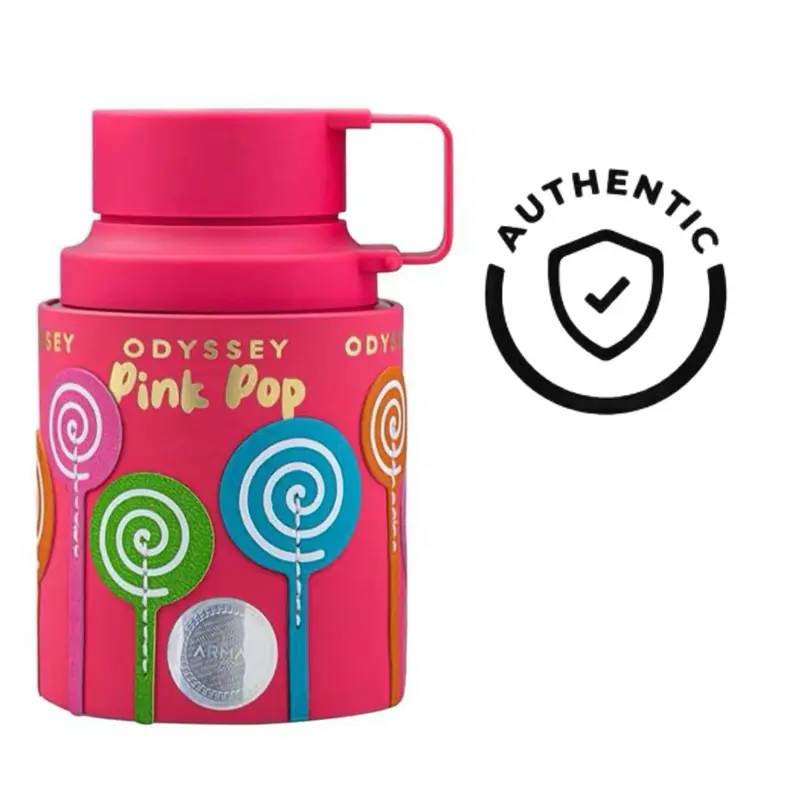 Armaf Odyssey Pink Pop Gourmand Fruity Edition Eau De Parfum 3.4oz 100ML | Authenticity Guaranteed Made in UAE