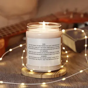 Jersey Shore The Note Candle
