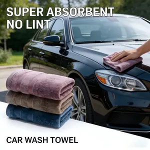 Car Drying Towels Ultra Absorbent Nano Fiber Towel - Holds 7x Its Weight in Water, Quick-Dry Microfiber Cloth for Efficient Kitchen Wiping and Car Drying