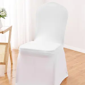 Solid Color Elastic Dining Chair Cover, Modern Simple Chair Slipcover, Chair Protector for Home Dining Room Wedding Party