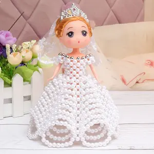 A16-Non-Finished Cute Bride Cartoon Doll Beading Making Kit