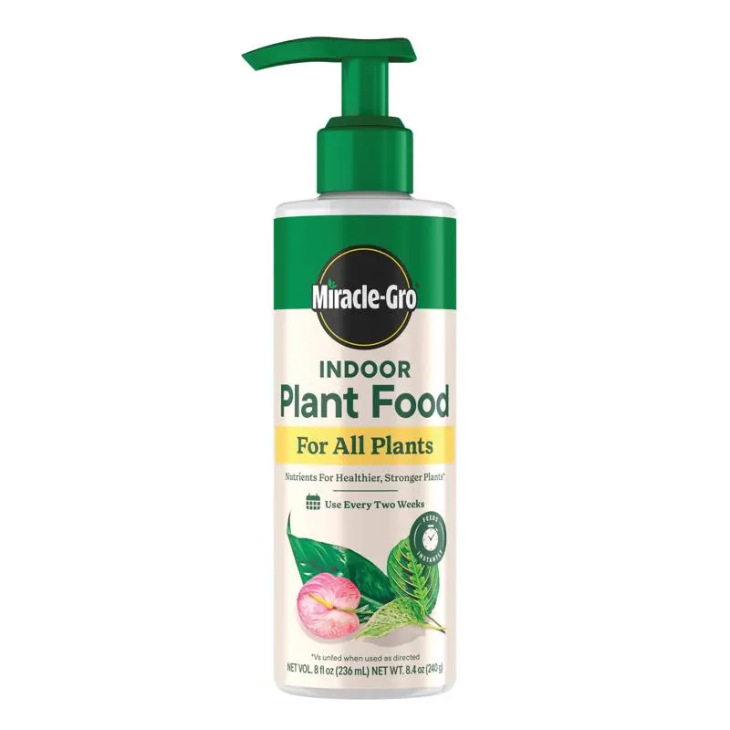 Miracle-Gro 7364797 Liquid Plant Food - 8oz (8 oz Container) for All Plants, Indoor Use