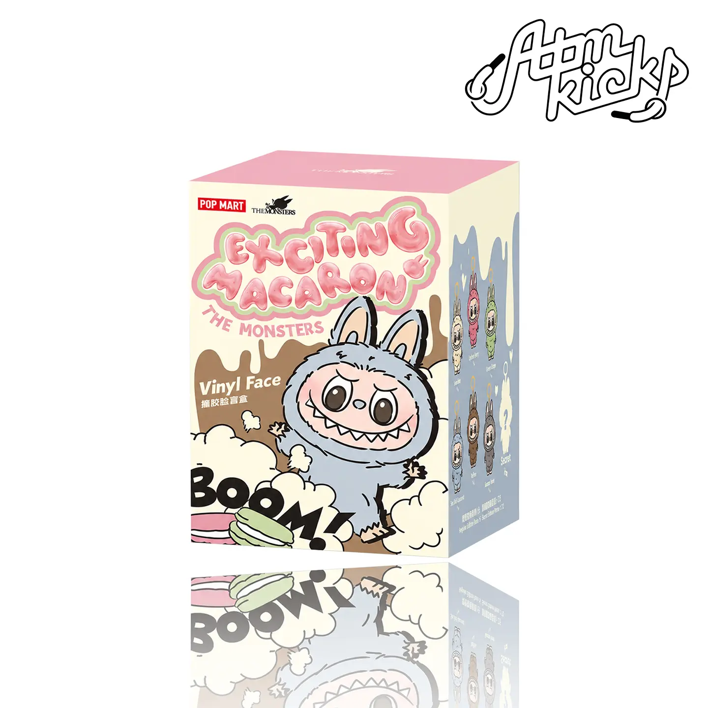 Pop Mart Labubu Exciting Macaron Vinyl Plush Pendant Authentic Collectible Cute Gift Trending Rare Limited Collection Brand New Unopened