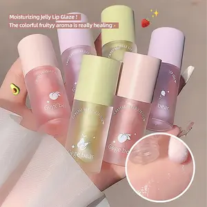 Grape Seed Crystal Jelly Lip - Hydrating & Moisturizing Clear Gloss Soft, Glossy Lips |   Suitable All Skin Types |   Korean-Inspired Daily Lip Care, Moisturizing Lip Gloss
