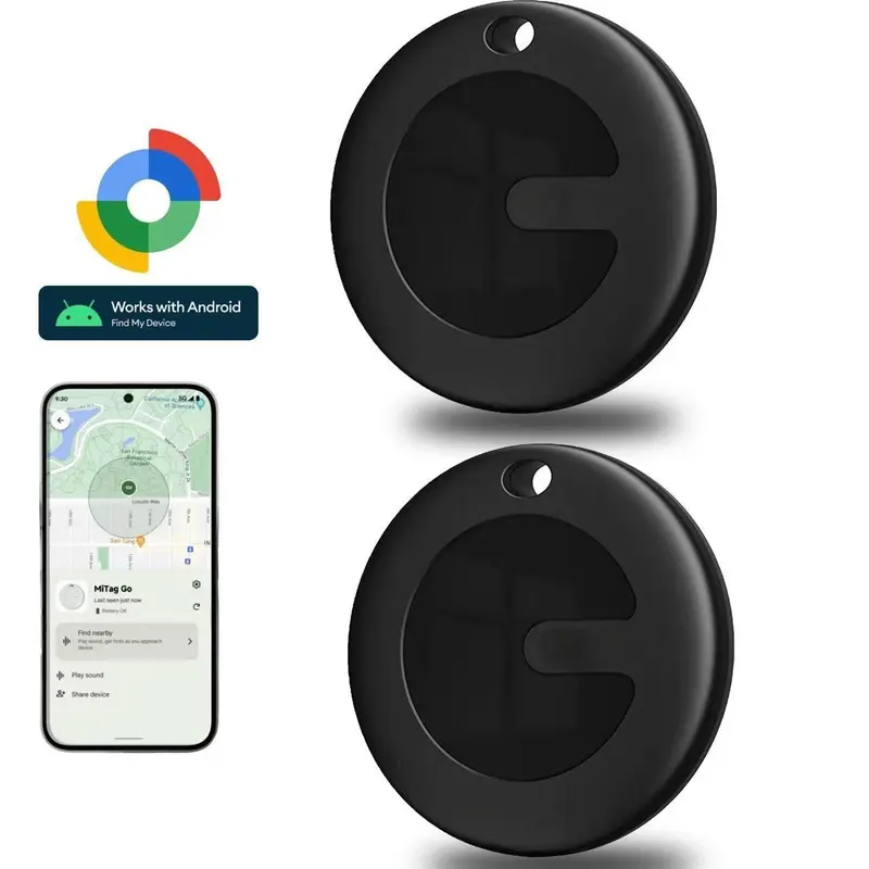 Auto Gps tracker for Android mit,2PCS/4PCS Bluetooth-tracker,GPS Tracker for Vehicles,Smart Tag GPS Locator Tracking Device,ltem Finder for Pets/car/Brieftasche/Fahrrad/key,Black
