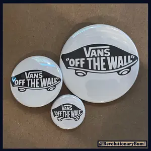 Skate or Die -Button/Bottle Opener- Vans