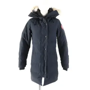 Pre-owned Canada Goose Others Small Leather Goods Mackenzie Parka 2302JL Navy Women