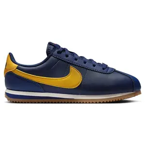Nike Cortez Midnight Navy Blue Void Sail University Gold (GS) (kids) by StockX