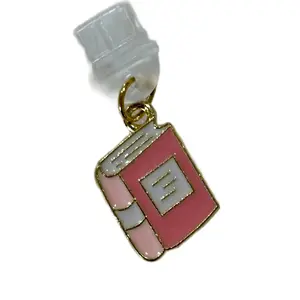 Colorful Enamel Book Charm for Kindle - Perfect for Book Lovers