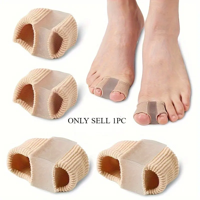 1pc Straighten Your Toes With Thumb Valgus Orthosis Splitter, Toe Separators, Pedicure Care Tool - Not Easy To Wear Shoes And Walk After Wearing, Recommended To Use When Sleeping