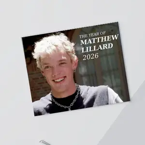 Matthew Lillard 2026 Calendar | Celebrity Calendar | Gift | Funny Gift for Friend