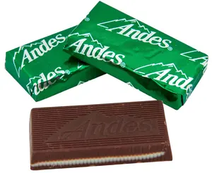 Andes Crème de Menthe Mints – Chocolate Mint Candy – Bulk 1–5 lbs, Individually Wrapped