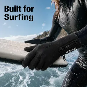 3mm Warm Diving Gloves Anti-Slip Wearproof Snorkeling Surfing Swimming Gloves Waterproof Gloves
