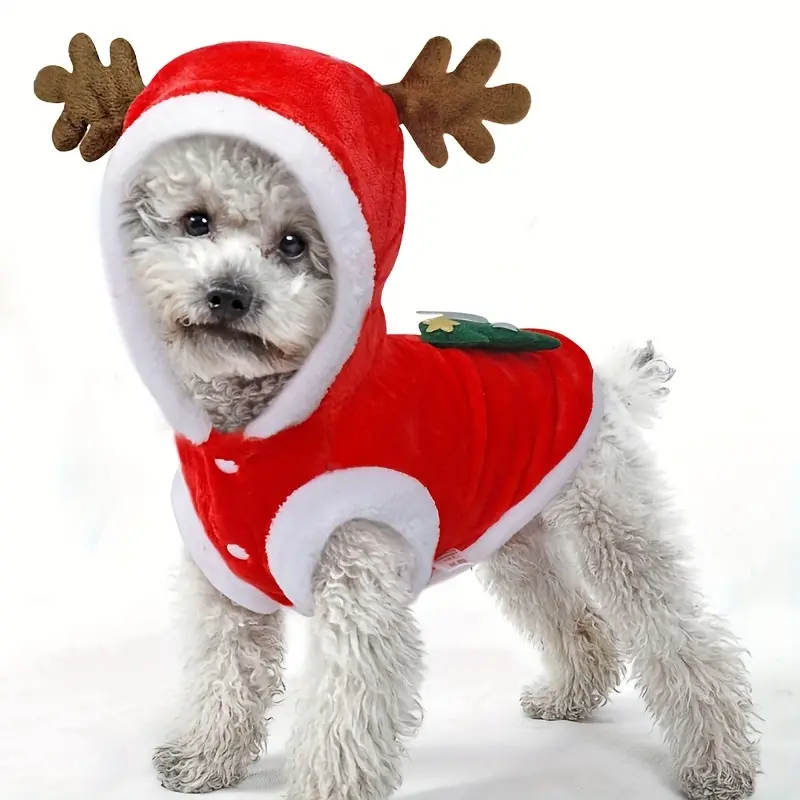 Christmas Gifts,Pet Dog Christmas Clothes Costume, Dog Clothes for Small Medium Dogs and Cats