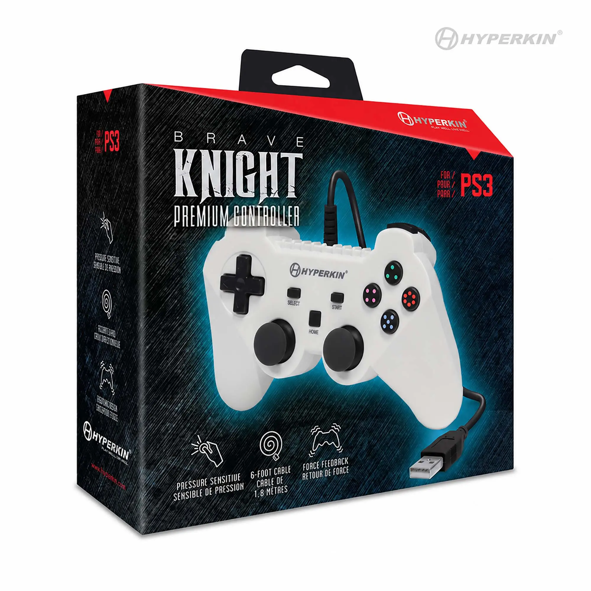Hyperkin Brave Knight Premium Controller for PS3 / PC / Mac