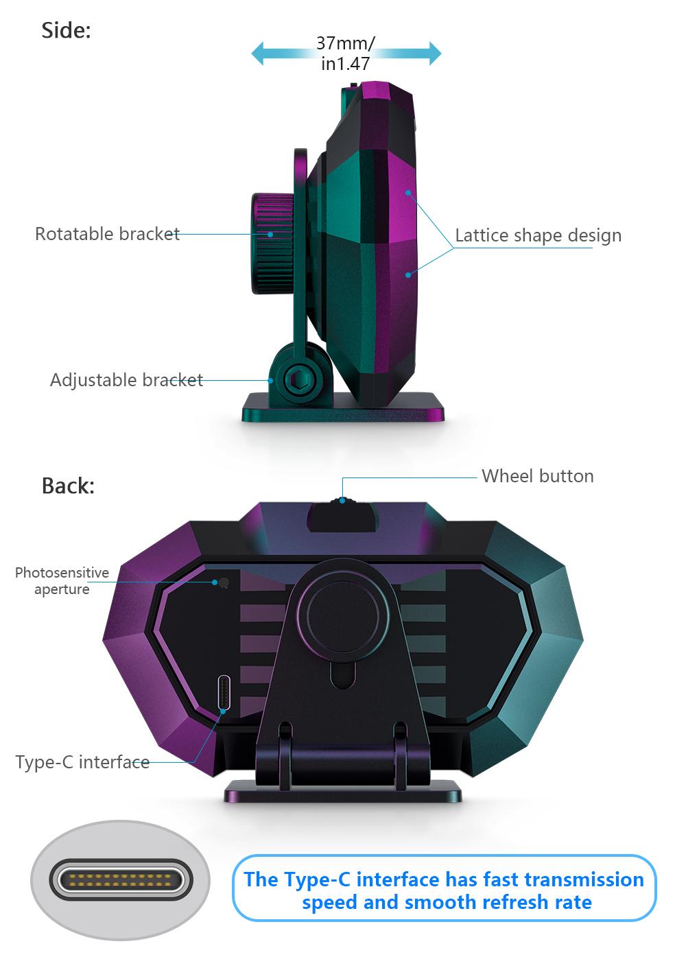 Cool Car HUD Smart Digital Speedometer | 6-in-1 OBD2/GPS Gauge with 12 UI Themes | Off-Road Slope Meter & Ambient Light | Plug & Play Tech Gadget for All OBD2 Vehicles Adjustable Universal Power Supply Adapter Tactical Compact Dual-Mode Bookshelf Speakers