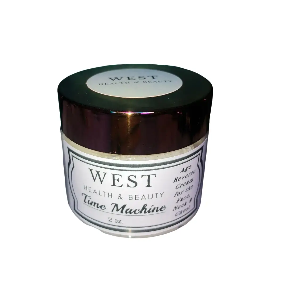 Time Machine Age-Reversal Cream for your face, neck & chest.