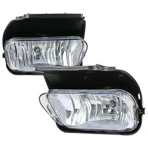 2002-2007 Chevrolet Silverado/Avalanche H10 Fog Lights (Chrome Housing/Clear Lens)