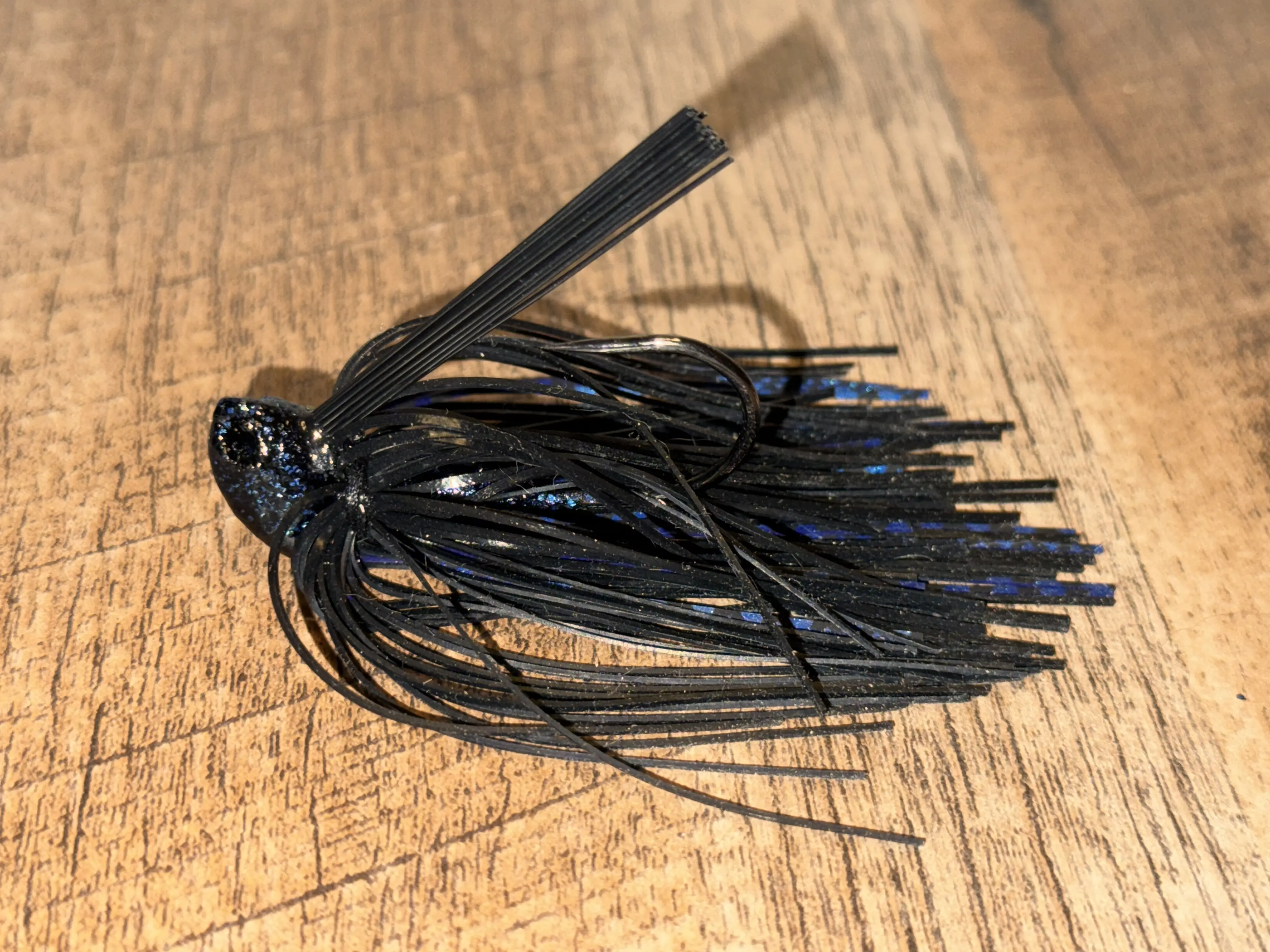 Riggins' Timber Jig - Black & Blue Riggins' Timber Jig - Black & Blue