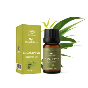 Eucalyptus Essential Oil - 10 ml Dropper Bottle for Diffuser, Sauna, and Aromatherapy - Healthy Solution & Wellness Treatment - Therapeutic Aromatherapy