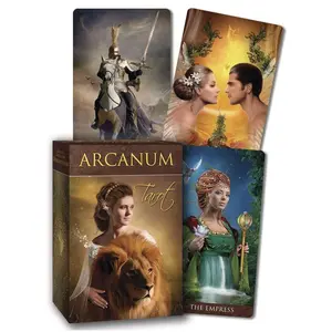 Arcanum Tarot: 78 Tarot Card Deck & Guidebook; Divination tool for tarot readings, psychic readings, fortune telling, oracle cards deck
