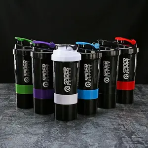 TripleStack 500ml Protein Shaker Cup