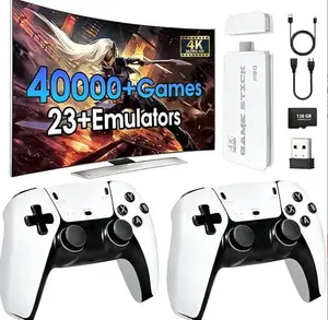 3.0 Upgraded Retro Game with Games HDMI Output with 2 Wireless Controllers for TV Monitor Console Built in 2 Wireless Controllers for Birthday Gift